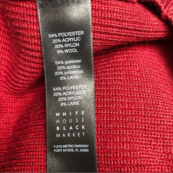 White House Black Market (WHBM) Bell Sleeve Turtleneck Sweater - Picture 9 of 10